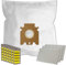 Set 30 Sacs Aspirateur + 30 Parfums + 3 Filtres pour Hoover Athos AT70_AT30, Athos AT70_AT68