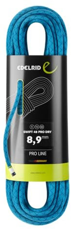 EDELRID Swift 48 Pro Dry 8.9 Kletterseil, icemint, 40m