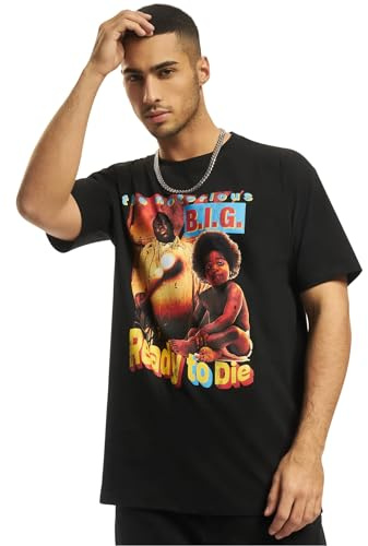 Mister Tee Herren Biggie Ready to Die Oversize Tee