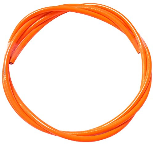 cyclingcolors guaina 7mm 2m cavo filo cambio frizione compatibile scooter vespa moto cross (Arancione)