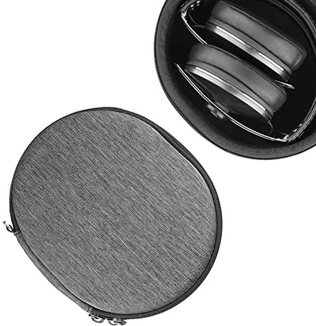Kingshion Headphone Case Compatible with Sennheiser HD450BT, HD400S, HD4.50BTNC, Momentum 3 Wireless, PXC 550-II Headphones Travel Carrying Bag (Dark Grey)