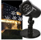 EMOS Schneeflocken LED Projektor, weiße Schneeflocken mit Schneien-Effekt, Fassaden-, Wand- und Mauer-Projektion, IP44, Weihnachtsbeleuchtung für Außen & Innen, 3m Kabel, Schwarz, DCPC04