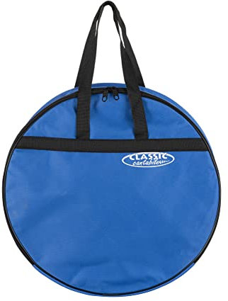 Classic Cantabile Tasche für 16 Schamanentrommel - Passend für Trommeln mit 41 cm Durchmesser - Gepolstert - Für Handtrommeln und Frame Drums - Blau