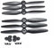 TECKEEN 6 Stück Propeller A B Klingen Requisiten CWX3 CCWX3 Zubehör für Yuneec Typhoon H 480 Ersatzzubehör