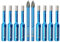 Diamantbohrer Fliesenbohrer Set - BRSCHNITT 6mm Diamant Bohrkrone - Lochsäge für Keramik,Granit,Porzellan,Fliesen,Feinsteinzeug,Mauerwerk, Marmor,Mauerwerk 10 Stück.