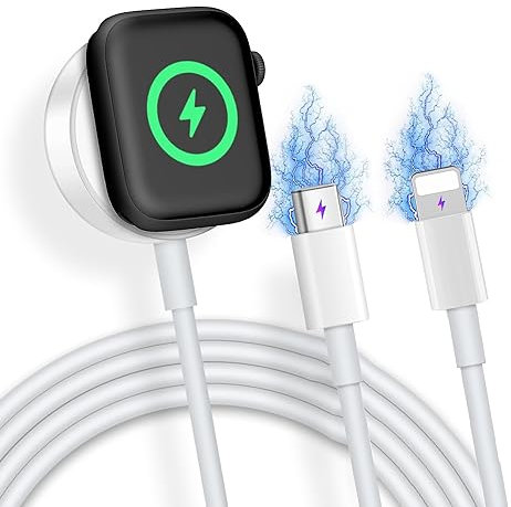 2 in 1 USB C Charger Compatible With Apple Watch Series SE 9/8/7/6/5/4/3/2, 20W Fast Charging Cable,for iPhone 14/13/12/11/XR/XS/XS Max/X/8/8Plus/7/7Plus/6/6Plus