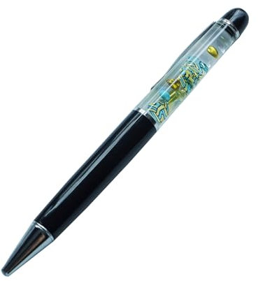 Sikyby Lustige Volleyball-Stifte, schwebender Stift für Sie und Ihn, einzigartiges Geschenk, für Jungen, Mädchen, Freunde, 1 Stück, Volleyball Black, 1 stück (1er Pack)