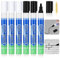 Flintronic 6PCS Grout Pen, White & Black Tile Paint Marker, Tiles Grout Pen Wall Repair Pens, Tile Grout Reviver and Sealer Pens for Bathrooms Kitchen Floor Tile, Wall Lines