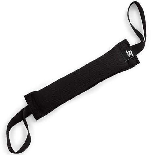 Bull Fit Manicotto per Cani in cotone/nylon, con Cuciture Esterne, con due Fiocchi, 30 cm - Duraturo, fatta a mano - per l'addestramento o per il gioco