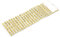 Serviettenringe, Diamant-Mesh-Band für Hochzeit, Weihnachten, Stuhlschärpe (50 Stück)