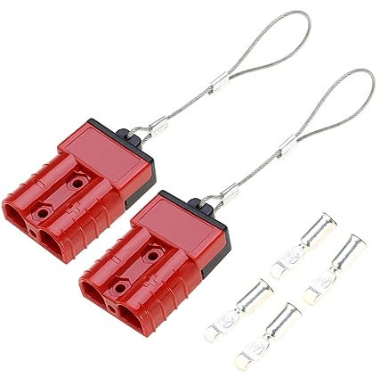 TINEASUR 8 Pièces Prise De Connexion Rapide De La Batterie Treuil De Remorque Connecteur Électrique Étanche Multiprise Feux De Remorque Connecteurs Terminaux Connecteur De Fil De Jauge