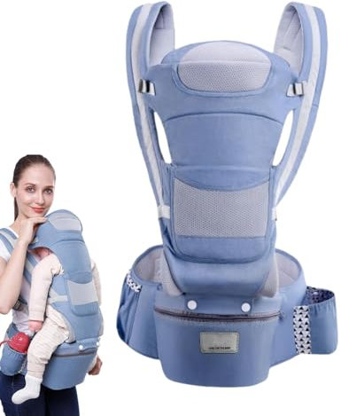 Baby-Hüftsitz-Tragetasche, für Babys von 0 bis 48 Monaten, mit verstellbarem Muttergurt