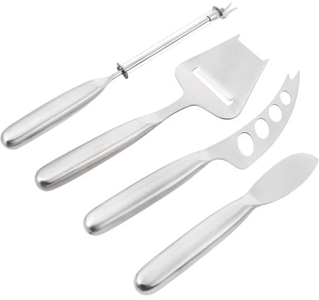 OUNONA Juego De Utensilios De Cocina 4 Cortadores De Queso Antiadherentes Perfectos Para Hornear y Servir