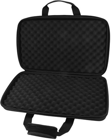 Tangxi DJ-Controller-Fall, Kompatibel mit DDJ-FLX4 / 400 / SB2 / SB3 / REV1 / RB 2-Kanal, Gepolsterter DJ-Controller-Speichertasche für Laptop-Kopfhörer-Kabel (50 * 30 * 8 cm)