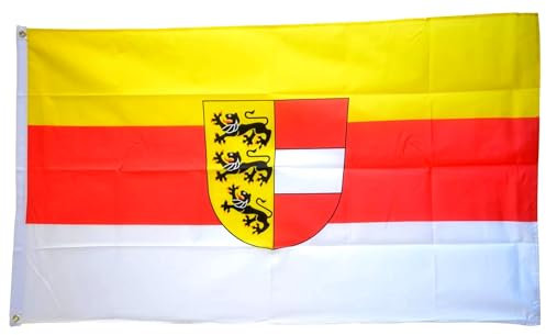 Kärnten Flagge-Fahne 90cm x 150cm - beste Qualität