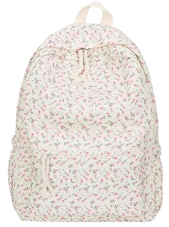 Generisch Blumen Rucksack | Großzügiges Fassungsvermögen Modisches