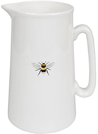 Sophie Allport - Bees Solo Jug, Fine Bone China, Gift Box, Dishwasher Safe (Large, 1.1L)