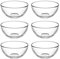 LEONARDO HOME Cucina Schale, 6-er Set, 190 ml, Durchmesser 10 cm, mikrowellengeeignet, Klarglas, 066325