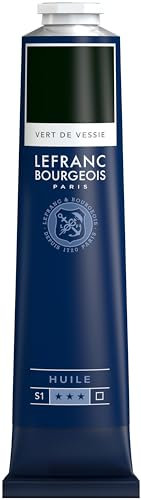 Lefranc & Bourgeois Fine Oil Pintura al Óleo, Verde (Verde Vejiga), 150 ml