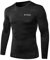 AMZSPORT Men's Sport Long Sleeve Compression Top Quick Dry Training Shirt Base Layer Season, S, Black-31