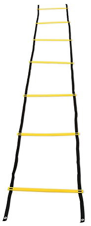 VGEBY Speed Agility Ladder, Drills Flat Rungs Ladder for Football Basketball Sports Training(7-Rung-Yellow) Bottle Football Supplies