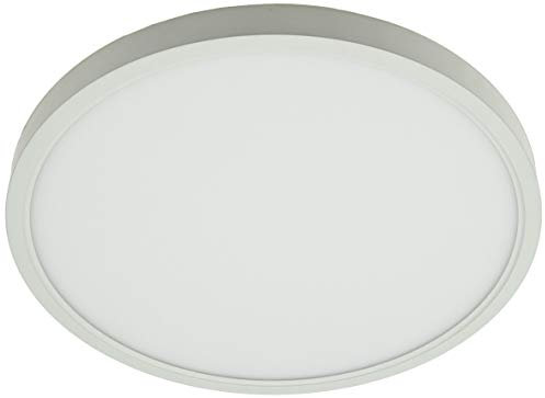 ChiliTec LED Deckenlampe Rund 24mm fach Leuchte für Wand Decke 30cm 230V 2250 Lumen Aufbau Beleuchtung für Büro Flur Wohnzimmer Küche 3000k Warmweiß