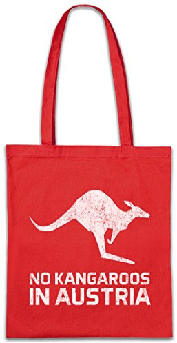 Urban Backwoods No Kangaroos In Austria Hipster Bag Beutel Stofftasche Einkaufstasche