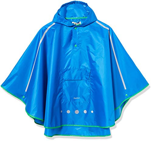 Playshoes Regenjacke Regenmantel Regenbekleidung Unisex Kinder,Blau,M