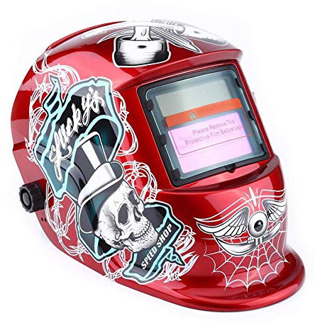 Automatik Schweißhelm, Farbe Solarbetriebener Schweißhelm mit automatischer Verdunkelung und automatischer Schweißschutz für mehr TIG MIG MAG Schweißermaske