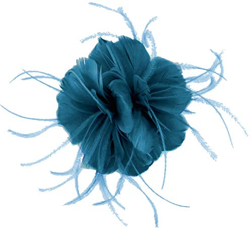 Failsworth Millinery Feather Fascinator - Neptune, One Size