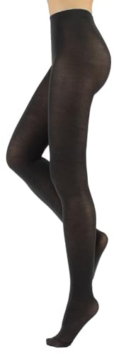 CALZITALY Strumpbyxor av merinoull, vinterstrumpbyxor, varma strumpbyxor, storlek S, M, L, XL, 100 den, tillverkade i Italien