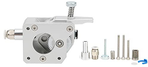 Extruder 3D-Druckerextruder Doppelzahnrad für Extruder Doppelantriebsextruder Vollmetallgehäuse 1,75 mm Verbrauchsmaterial für 3D-Drucker(Right hand)