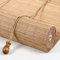 Geovne Retro Rollo Bambus,Carbonization Patio Bambusrollo,55% Blackout,Handgewebte Bambus Rollo,Bambusjalousien mit Zubehör,Breite 50cm-150cm,für Fenster/Outdoor/Terrasse (120x140cm/47x55in)