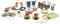 Dantoy 6954 Green Eco Kaffee und ESS-Set, Mehrfarbig, 79-teilig (1 Set)