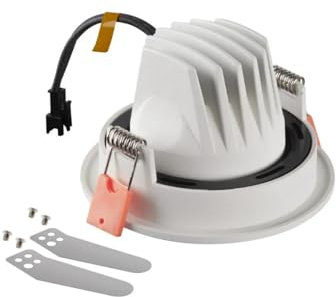 SLV Deckeneinbauleuchte NUMINOS MOVE S / LED Spot, Fluter, Deckenstrahler, Deckenleuchte, Einbau-Leuchte, Innen-Beleuchtung / 2700K 8.6W 720lm weiß 40Grad