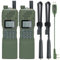 Baofeng AR-152 - Radio portatile a lungo raggio da 10 W, ricaricabile, grado militare, UV-5R, radio bidirezionale con antenna tattica e cavo di programmazione, walkie talkie