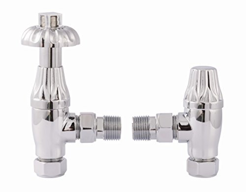 Excel Home Westminster Radiator Valves (Chrome)