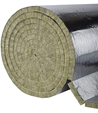 PAROC HVAC Lamellenmatte Alubeschichtet (3000 x 500 x 80 mm - 3m²)
