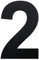 nanlyiau House Number 4in/10.2cm Black House Number Black Door Number Stainless Steel House Numbers Made of solid 304 Stainless Steel Floating Appearance(black 4in2)