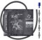 CARELIVING Small Blood Pressure Cuff 5.5”-9.5” Inches (14-24CM), Small Child Cuff, Compatible with Most Monitors, ARM Blood Pressure Replacement Cuff with 5 Connectors