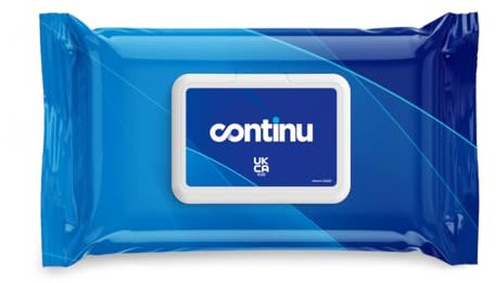 Continu 2 in 1 Antimicrobial Alcohol-Free Cleaning and Disinfectant Wipes for Surfaces (200)