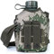 1l Armee Hüftfläschel Wasserflasche Aluminium Weinkantine Kantine Camping Wanderkessel Deckung Outdoor