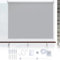 Ikodm Senkrechtmarkise außen 100 x 240 cm, Balkon Markise, Außenrollo markisen fur Balkon, Beschattung und Sichtschutz Balkonmarkisen, Vertikalmarkise, Innenbeschattung, Grau