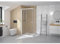 KINEDO - Paroi de douche SUPRA III A 70CM accès d’angle coulissant droite fixe gauche - KINEDO - PA1580BTNG