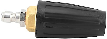 Pressure Washer Turbo Nozzle, Quick Connect Ceramic Core Copper Turbo Nozzle for Powerful Manage, Pressure Washer Turbo Nozzle 1 4in Quick Connect Ceramic Core Copper 3000PSI