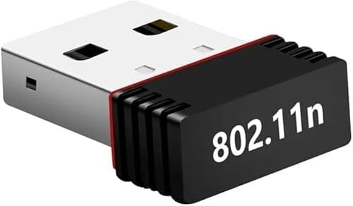 WiFi Smart Wireless Usb Adapter, Wifi Receiver for PC Laptop, Mini Wifi Dongle, 802.11 Network Dual Band 2.4 Portable Dongle, New LAN Network Card Antenna 150Mbps Portable internet Adapter transmitter