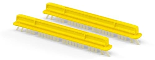 Kärcher Set de Brossettes Pour la Brosse Grand Format Pour Joints, Poils Résistants, Facile à Changer, Nettoyage Confortable des Joints, Accessoires d'Origine Pour Nettoyeurs Vapeur Kärcher