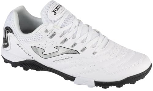 Joma Zapatillas Futsal Turf, 39-47, Comodidad y Control - Blanco