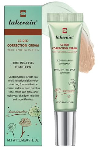 Farbkorrigierende CC-Creme mit Centella Asiatica (green, 01)