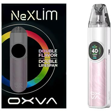 OXVA NeXLIM, Pod System, E-Zigarette, 1500 mAh, 4 ml, Farbe pearl pink